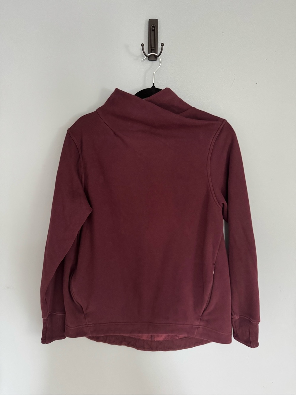 Athleta Fleece Lined Funnel Neck Pullover